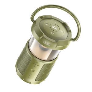 REACONDICIONADO ALTAVOZ BLUETOOTH 15W CON LAMPARA CAMPING XOF49 VERDE XO - XOF39GR-2
