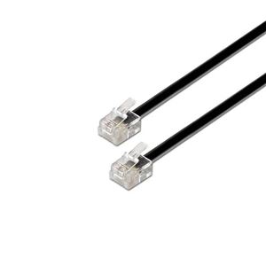 CABLE TELÉFONO RJ11 2M 4 VIAS MACHO-MACHO AISENS - A143-0319