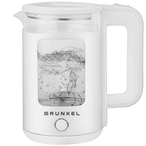 HERVIDOR DE AGUA 1.8 LITROS 150W BLANCO INOX GRUNKEL - HV-18CWPBL