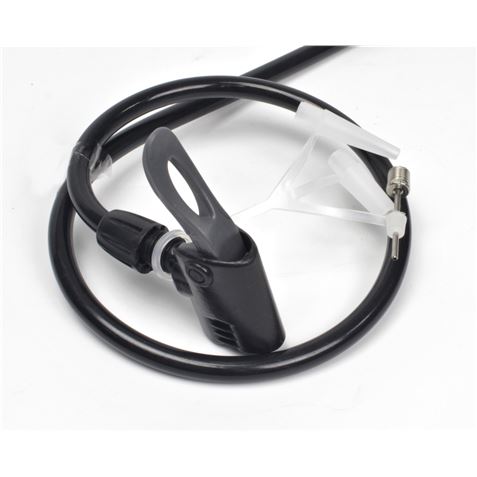 INFLADOR DE PIE CON MANOMETRO, 130 PSI MADER - 63640-1