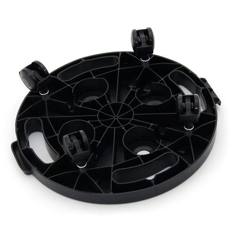 PLATAFORMA REDONDA CON RUEDAS 300X300X30MM ARTPLAST - L3030N-3