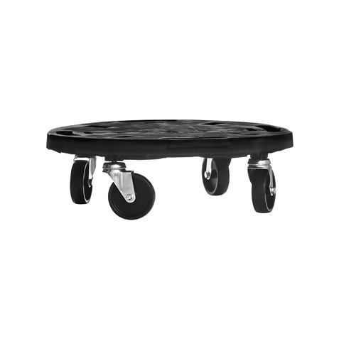 PLATAFORMA REDONDA GRANDE CON RUEDAS 400X400X40MM ARTPLAST - L4040N