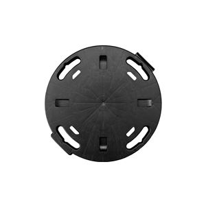 PLATAFORMA REDONDA GRANDE CON RUEDAS 400X400X40MM ARTPLAST - L4040N-2