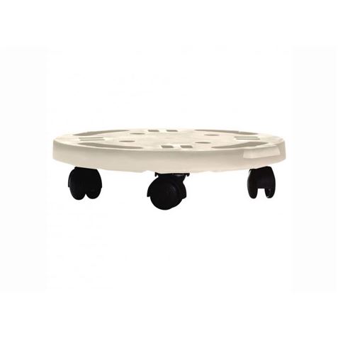 PLATAFORMA REDONDA CON RUEDAS 300X70MM ARTPLAST - L3030E