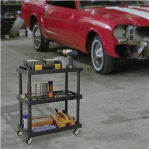 CARRO DE HERRAMIENTAS EN POLIPROPILENO CON RUEDAS DE ACERO ARTPLAST - D75373-2
