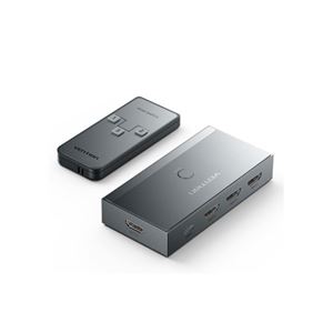 SWITCH HDMI 2.1 3-1 CON MANDO 8K GRIS VENTION - AKRH0