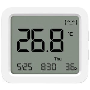 ESTACION METEOROLOGICA TEMPERATURA | HUMEDAD | RELOJ | BLANCO XIAOMI