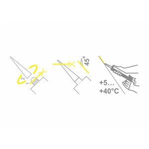 SILICONA MULTIUSOS BLANCO 280ML MADER - 62671-1