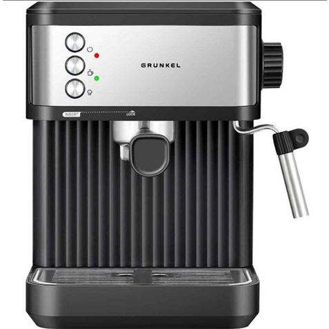 CAFETERA ELECTRICA CON PANTALLA TACTIL 20PULSE 20 BAR 850W GRUNKEL - CAFPRESSO-20AROMA
