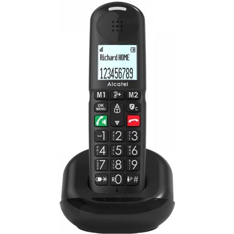 TELEFONO INALAMBRICO SENIOR XL 685 NEGRO ALCATEL - XL685BK
