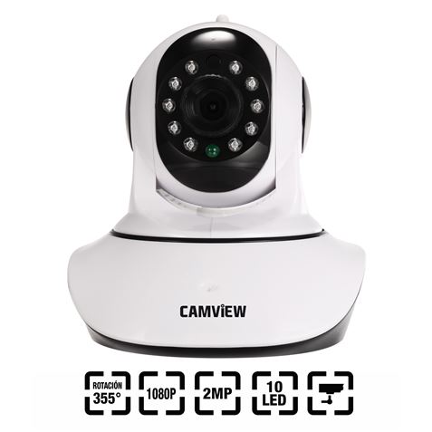 REACONDICIONADA CAMARA IP INALÁMBRICA MOTORIZADA 2MP ONVIF CAMVIEW - CV0145