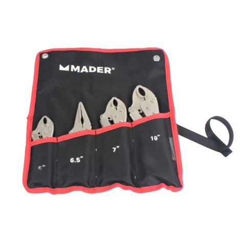KIT 4 ALICATES DE PRESION MADER - 61295-1