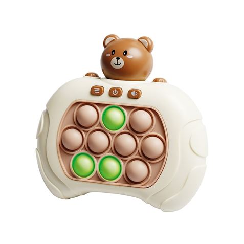 JUEGO PORTATIL POP IT TEDDY MXPS-100 MARRON - OEM0200583-1