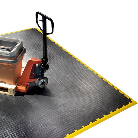 PAVIMENTO TÉCNICO PVC ANTIDESLIZANTE 500X500X8MM ARTPLAST - P50BLN-2