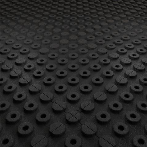 BALDOSA DE CAUCHO ANTITRAUMA 400X400X25MM COLOR LADRILLO ROJO ARTPLAST - AT40PLAYNE-3