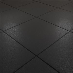 BALDOSA DE CAUCHO ANTITRAUMA 400X400X25MM NEGRA ARTPLAST - AT40PLAYNE-4
