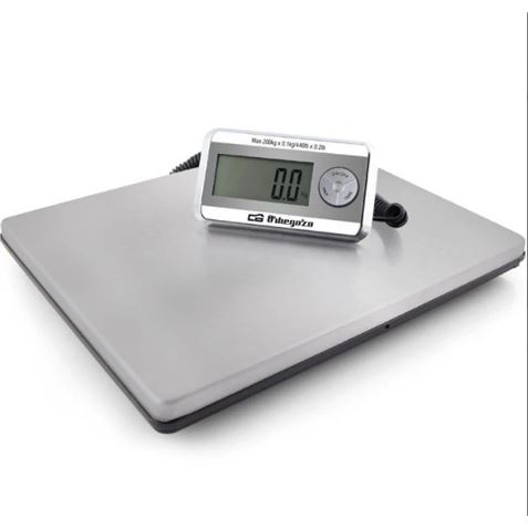 BASCULA CON DISPLAY HASTA 200KG PC 5500 ORBEGOZO - 17270