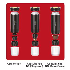 CAFETERA PORTATIL 3 EN 1 XPRESSCUP NEGRA MUVIP - MV0646-6