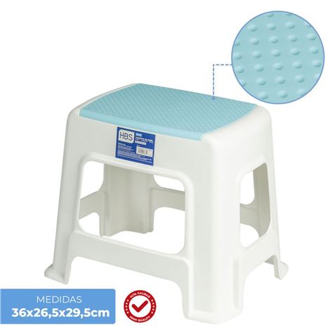 TABURETE DE BAÑO PLASTICO RYDER HBS - 5017780110.