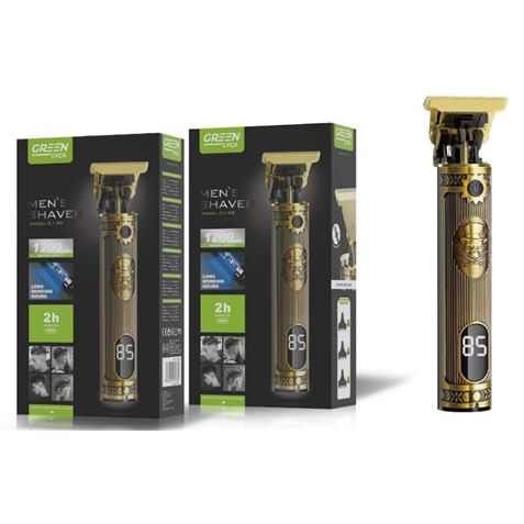 CORTAPELO METAL CALABERA RECARGABLE CON PANTALLA GREEN LYCA - G-1004