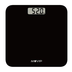 REACONDICIONADA BASCULA DIGITAL BAÑO BLACK DESIGN MUVIP - MV0354