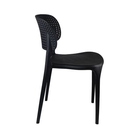 SILLA MARILYN APILABLE 49.5X47X75CM NEGRA - 80258-1