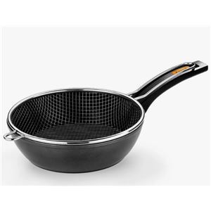SARTEN CON CESTILLO 28CM FUEGO MONIX - M821328