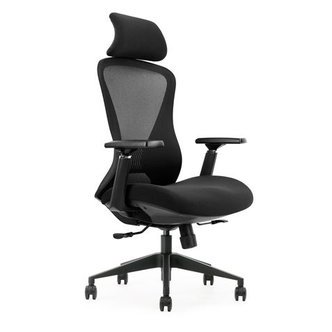 REACONDICIONADA SILLA OFICINA GAMA SENIOR SE5000 CROMAD - CR1125