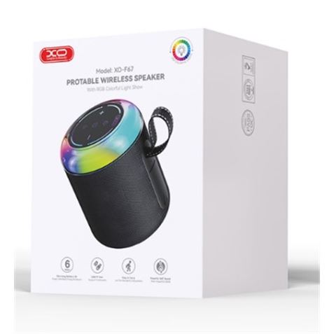 ALTAVOZ BLUETOOTH CON LED RGB F67 XO - XOF67-2 ALTAVOZ BLUETOOTH CON LED RGB F67 XO - XOF67-2