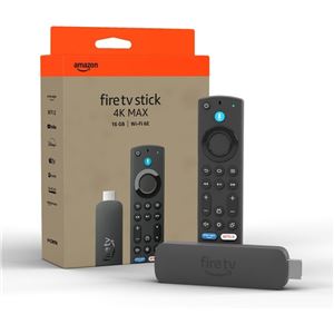 AMAZON FIRE TV STICK 4K MAX WIFI 6+ BLUETOOTH ALEXA - B0CW4HD359