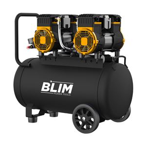 COMPRESOR INSONORIZADO 40 LITROS DOS MOTORES 3.2HP BLIM - BL0451