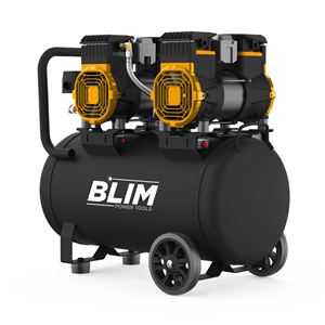 COMPRESOR INSONORIZADO 50 LITROS DOS MOTORES 4HP BLIM - BL0452