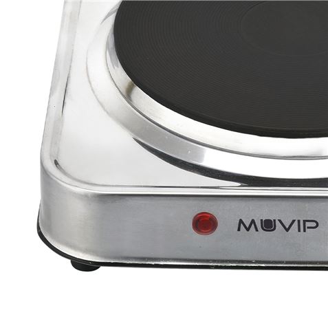 COCINA ELECTRICA INOX 1 FUEGO 1500W MUVIP - MV0644-1