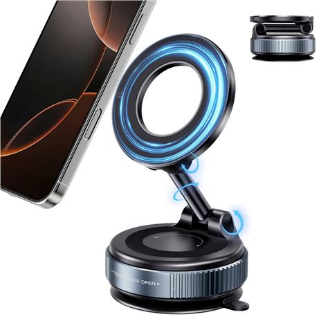 SOPORTE COCHE SMARTPHONE POR VACIO CON BRAZO / MAGNETICO C169 NEGRO XO - XOC169BK-2 SOPORTE COCHE SMARTPHONE POR VACIO CON BRAZO / MAGNETICO C169 NEGRO XO - XOC169BK-2