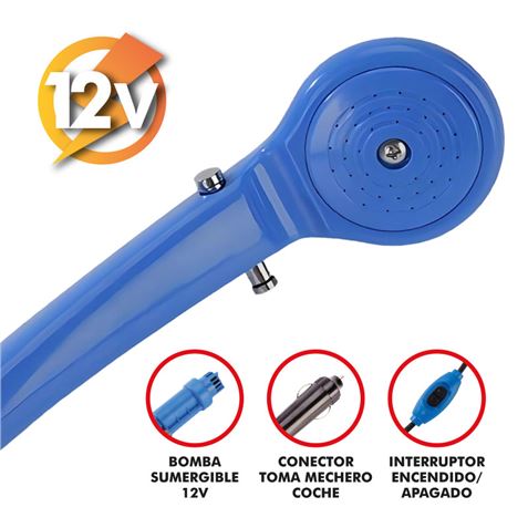 DUCHA PORTÁTIL 12V MUVIP - MV0634