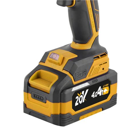 TALADRO PERCUTOR SERIE PRO 140Nm S/CARBONES 20V | BATERIA 4AH BLIM - BL0439-2