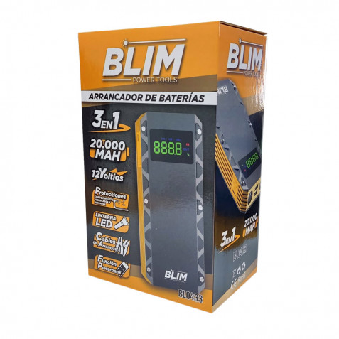 ARRANCADOR BATERIAS 3 EN 1 20.000 MAH...