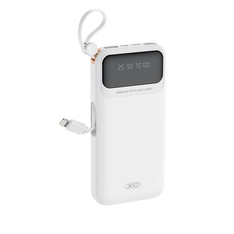 POWERBANK 10000MAH 3 SALIDAS BLANCO PR278 XO - XOPR278WH-1