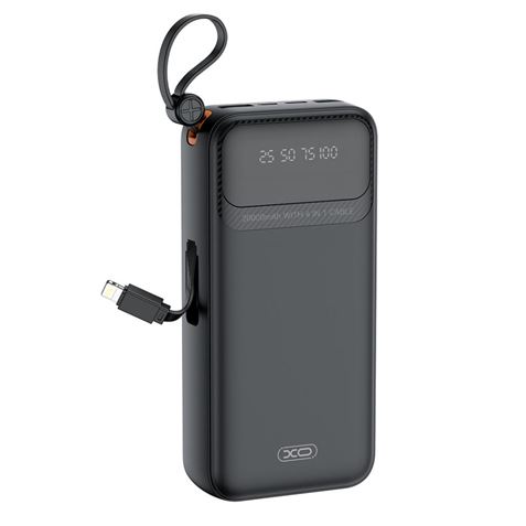 POWERBANK 20000MAH 3 SALIDAS NEGRO PR278 XO - XOPR279BK-3