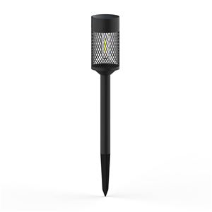 ESTACA SOLAR CON MALLA DE ACERO LUZ CALIDA 72X72MM - RTV200116
