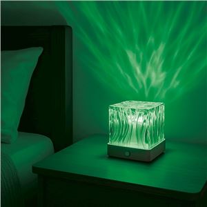 LAMPARA PROYECTOR CON LUZ EFECTO AURA 16 COLORES Y MANDO A DISTANCIA - RTV222355-1