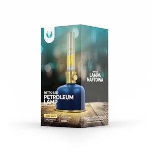LAMPARA LED RETRO ESTILO LAMPARA DE GAS AZUL FOREVER - RTV200023-3