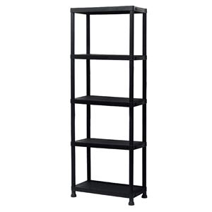 REACONDICIONADA ESTANTERIA PLÁSTICA 5 BALDAS 40X90X180CM BLIM - BL0428