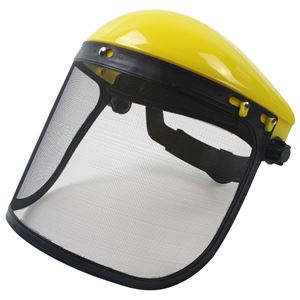 VISERA DE PROTECCION FACIAL METALICA AMARILLA SEPARADA MADER - 65210