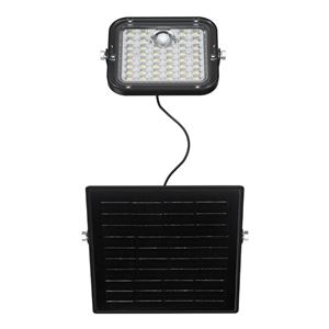 FOCO LED SOLAR 10W 1500LM CON SENSOR + MANDO + CCT 3000K/6000K ELBAT - EB0573-2 FOCO LED SOLAR 10W 1500LM CON SENSOR + MANDO + CCT 3000K/6000K ELBAT - EB0573-2