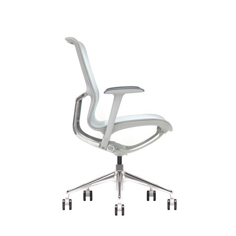 SILLA OFICINA GAMA SENSE ELEGANCE GRIS CROMAD - CR1212-2