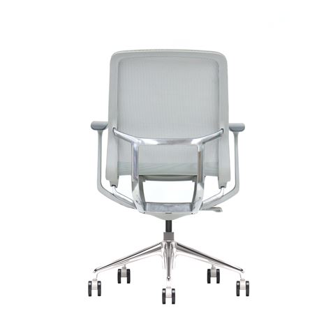 SILLA OFICINA GAMA SENSE ELEGANCE GRIS CROMAD - CR1212-4