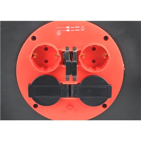 ENROLLADOR DE CABLE 50 METROS CABLE 3X1.5MM MADER - 63883-2