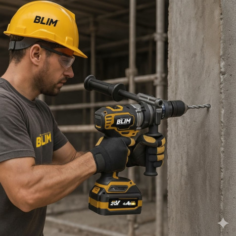 TALADRO PERCUTOR SERIE PRO 140Nm...