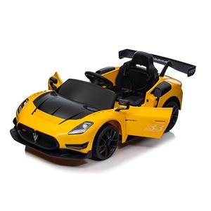 COCHE INFANTIL A BATERIA CON CONTROL REMOTO MASSERATI MC20 GT2 AMARILLO - 33001-3